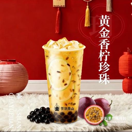 黃金香檸珍珠