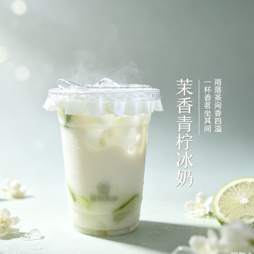 茉香青檸冰奶